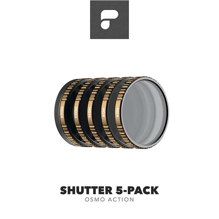 오즈모액션 셔터 5팩 시네마필터 Osmo Action Shutter