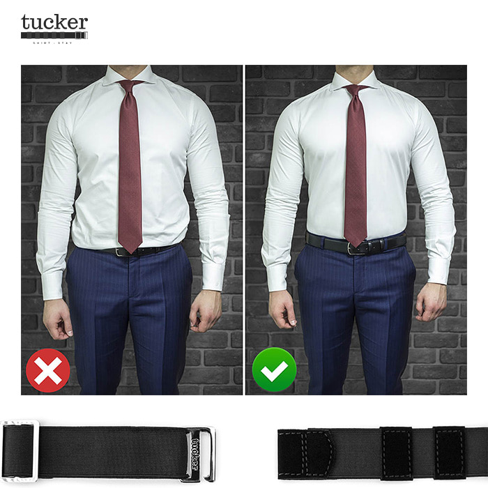 Tucker Shirt Stay Belt Garter belt